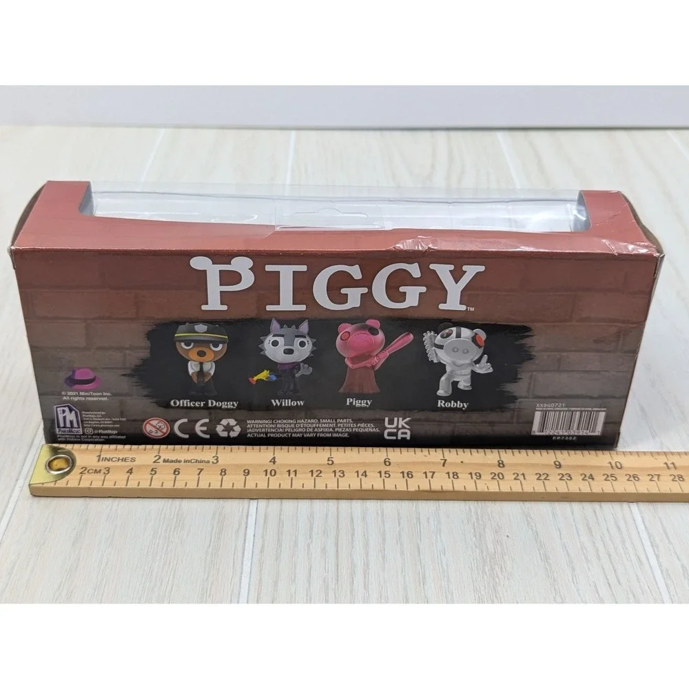 Piggy‎ Collectible Figure Pack Series 2 Willow Robby Officer Doggy crushed box